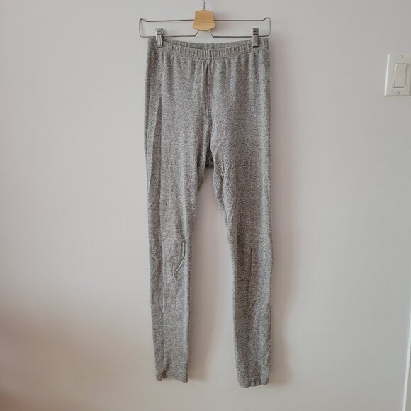 Vintage Au Coton Cotton Heather Grey Tights/Leggings-Small*** - Picture 1 of 7